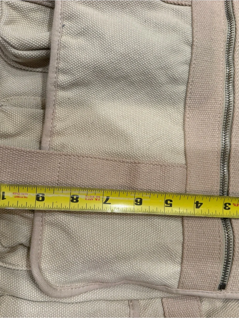 Vintage Fossil Canvas Crossbody Bag Messenger Bag Cream Y2K (Please Read)